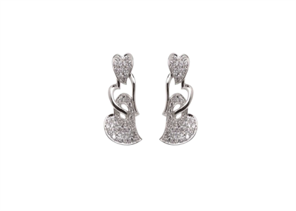 Rhodium Plated | Fashion Earrings